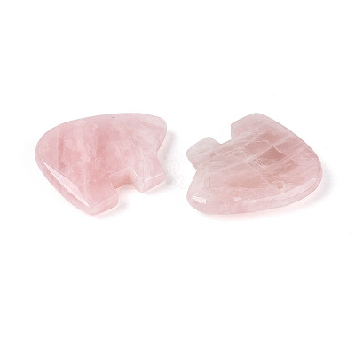 Natural Rose Quartz Big Pendants G-T144-08B-1