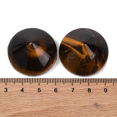 Natural Tiger Eye Cabochons G-Q184-01H-1
