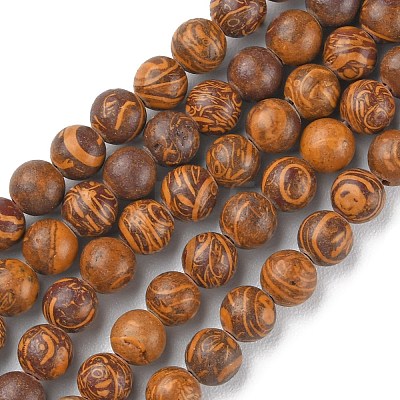 Natural Miriam Stone Beads Strands G-G0003-C05-B-1
