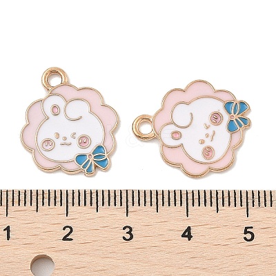 Animal Forest Theme Zinc Alloy Enamel Pendants FIND-Z065-01C-1