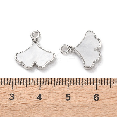 Rack Plating Alloy Acrylic  Pendants FIND-M038-15P-1
