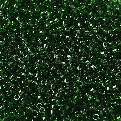 Transparent Colours Glass Round Seed Beads SEED-B001-06A-07-1