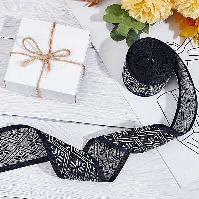 Ethnic style Embroidery Polyester Ribbons OCOR-GF0002-24A-1