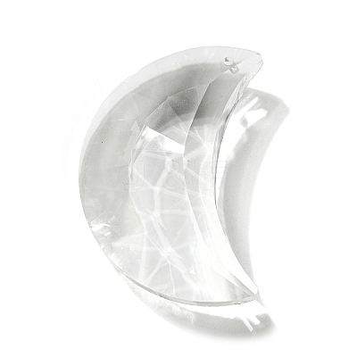 Transparent Glass Big Pendants GLAA-G103-04-1