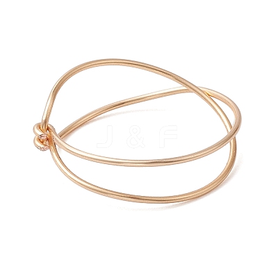 Copper Wire Wrapped Finger Rings RJEW-JR00737-1