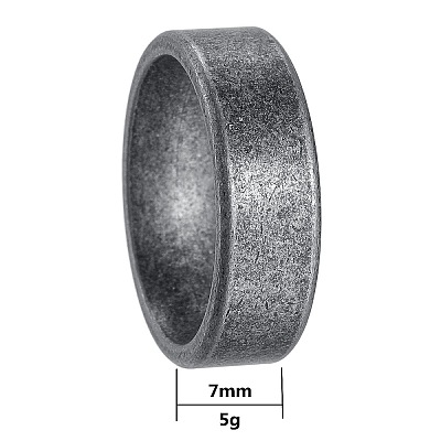 304 Stainless Steel Finger Rings for Men WGDF4AB-35-1