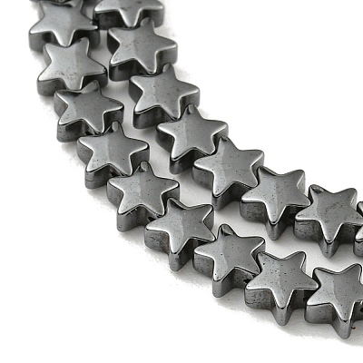 Non-magnetic Synthetic Hematite Beads Strands G-I365-18-1