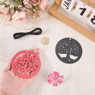 DIY Wind Chime Pendant Making Kits DIY-CN0003-73-1