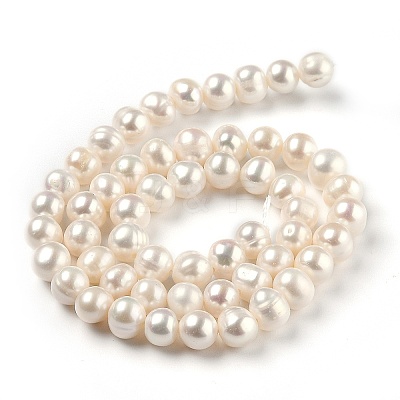 Natural Cultured Freshwater Pearl Beads Strands PEAR-L033-14-02-1