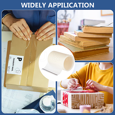 Plastic Bookbinding Tapes AJEW-WH0534-29C-1