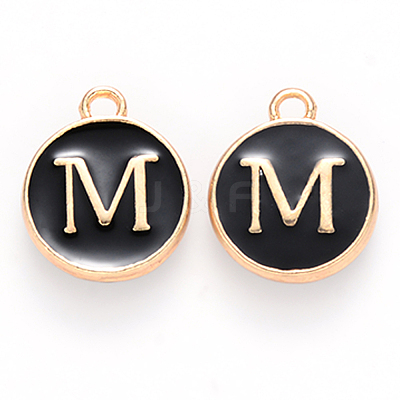 Golden Plated Alloy Charms ENAM-SZ0001-25B-M-1