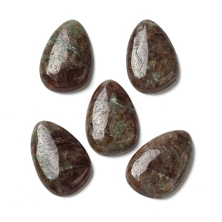 Natural Garnet Cabochons G-N343-04B-1