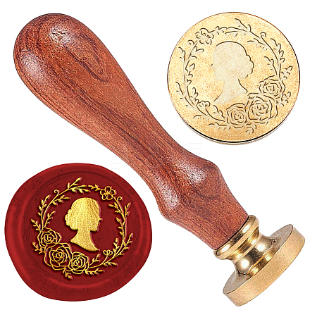 Wax Seal Stamp Set AJEW-WH0208-1075-1