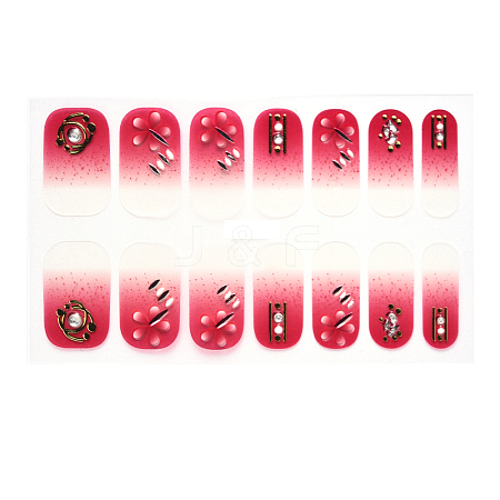 Full Cover Nombre Nail Stickers MRMJ-S060-ZX3288-1