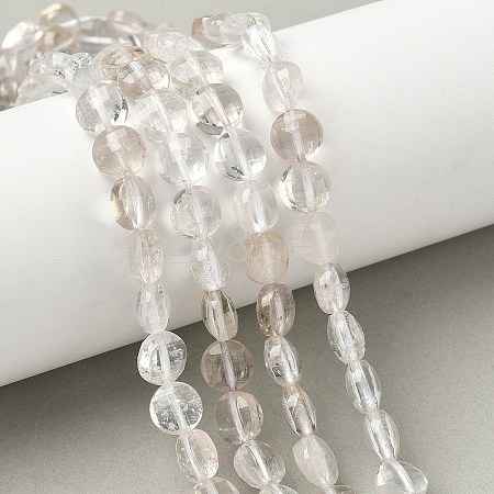 Natural Quartz Crystal Beads Strands G-C179-A52-03-1