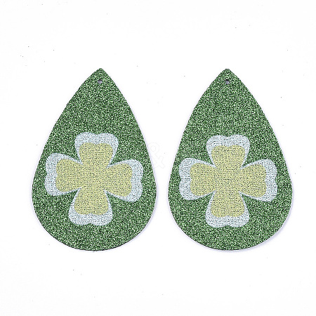 PU Leather Big Pendants LS-FIND-S311-006C-1