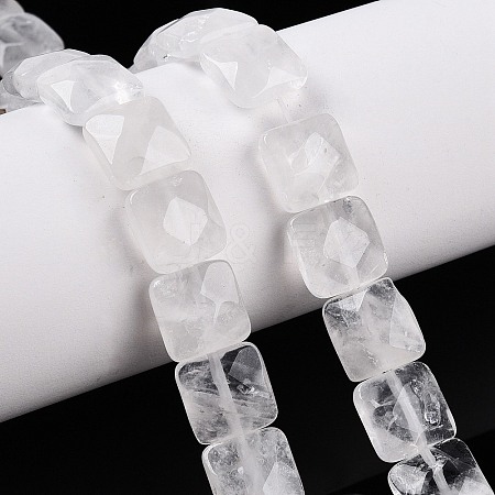 Natural Quartz Crystal Beads Strands G-T138-159-1