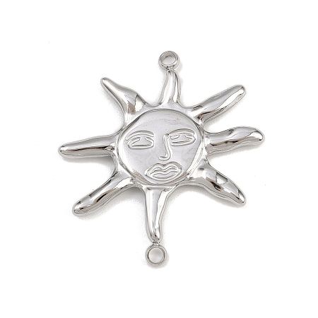 304 Stainless Steel Connector Charms STAS-B108-10P-1