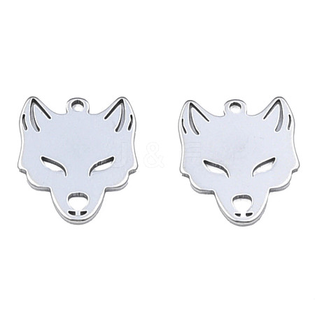 201 Stainless Steel Charms STAS-N098-086P-1