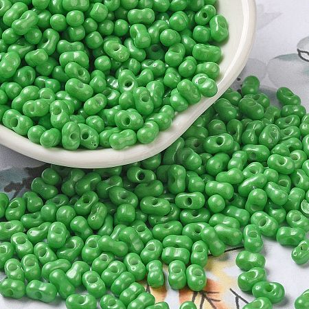 Baking Paint Glass Seed Beads SEED-K009-01A-15-1