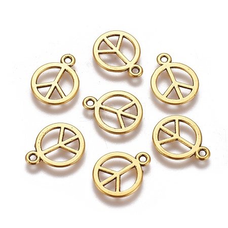 Tibetan Style Alloy Charms X-GLF11179Y-1