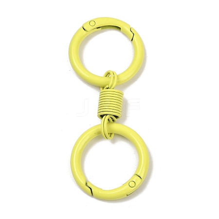 Alloy Spring Gate Clasps PALLOY-Q009-01F-1