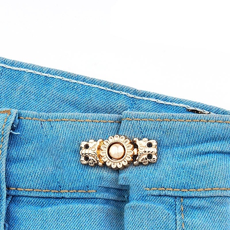 Alloy Jean Buttons Pins BUTT-PW0001-05R-1