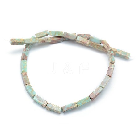 Natural Imperial Jasper Beads Strands X-G-P391-A01-1