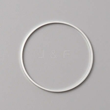 Brass Linking Rings KK-WH0047-59F-S-1