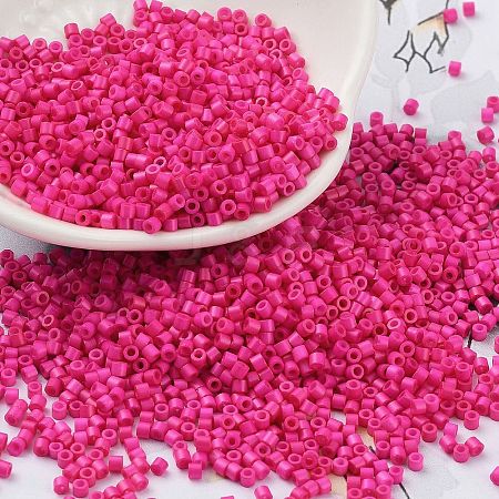 Baking Paint Glass Seed Beads X-SEED-S042-05B-68-1