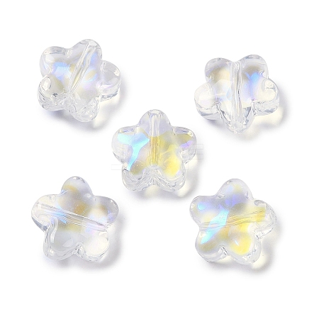 Electroplate Glass Beads X1-GLAA-S202-09-1