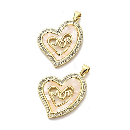 Brass Pendants KK-M324-09G-1