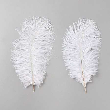 Ostrich Feather Craft for Wedding Party Centerpieces Home Decoration DIY-WH0899-791A-1