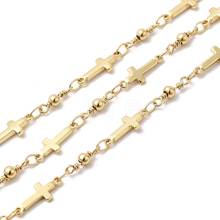 Brass Cross Link Chains CHC-Z002-03G-1