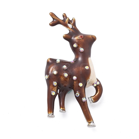 Sika Deer Enamel Pins JEWB-E041-15P-04-1