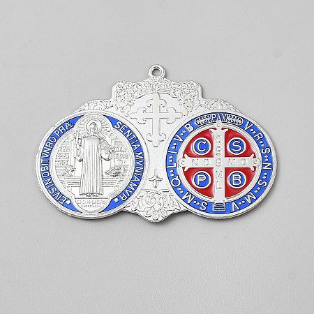 Tibetan Styles Alloy Big Pendants FIND-WH0173-334C-02-1
