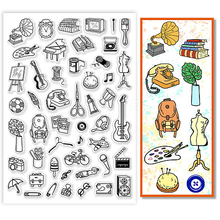 PVC Stamps DIY-WH0371-0152-1