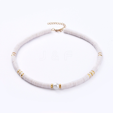 Beaded Necklaces NJEW-JN02726-01-1