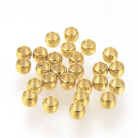 304 Stainless Steel Spacer Beads X-STAS-R065-80G-1
