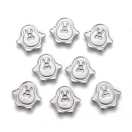 304 Stainless Steel Cabochon Settings for Enamel LS-STAS-P245-17P-1