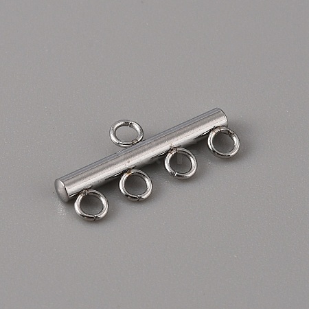 201 Stainless Steel Chandelier Component Links STAS-WH0043-06C-P-1-1