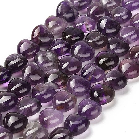 Natural Amethyst Beads Strands G-H005-C11-01-1