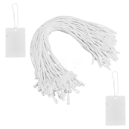 1000Pcs Polyester Clothing Tags Labels String DIY-GO0002-65-1