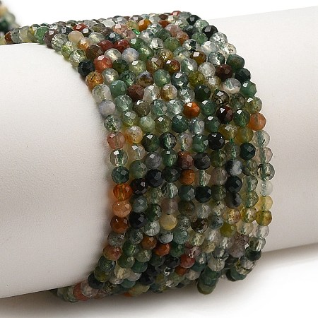 Natural Indian Agate Beads Strands X-G-J002-03K-1