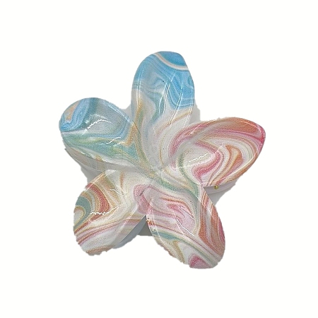 Flower Plastic Claw Hair Clips PW-WGE7CC1-05-1