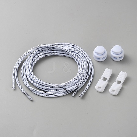 No Tie Elastic Shoe Laces FIND-WH0126-877D-1