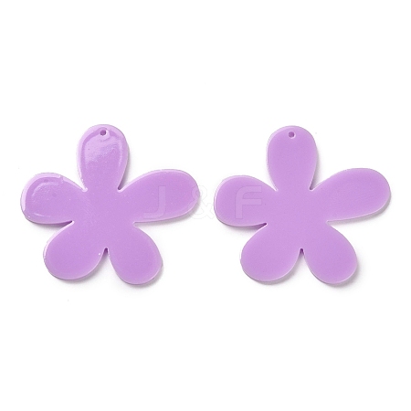 Opaque Acrylic Pendants OACR-I020-01-1