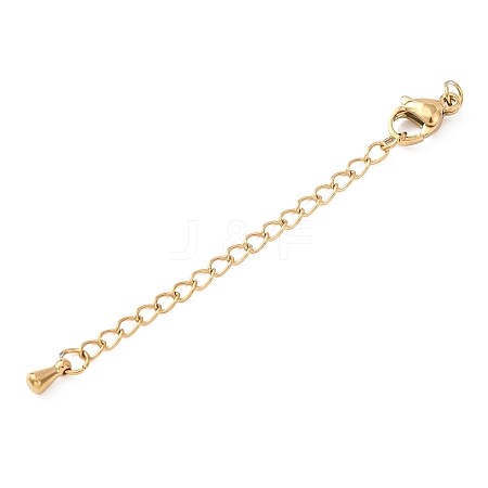 304 Stainless Steel Curb Chain Extender STAS-G383-06G-1