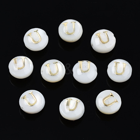 Natural Freshwater Shell Beads SHEL-S278-036U-1