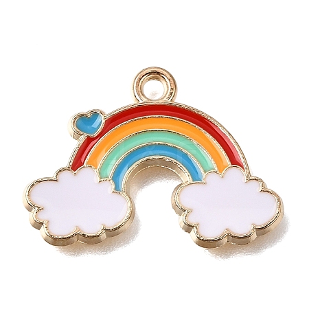Alloy with Enamel Pendants AL-CBA9E11-05H-KCG-1